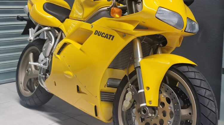 Ducati 916 yellow new arrivals